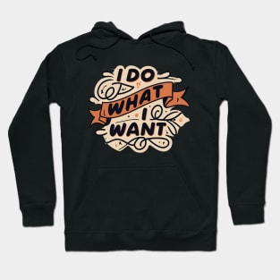 I do what i want Hoodie